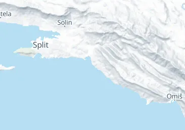 Marina Lav, Podstrana on a map