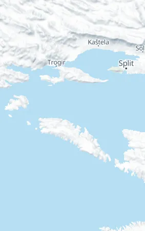 Map of the first week route