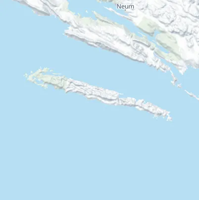 Mljet island places